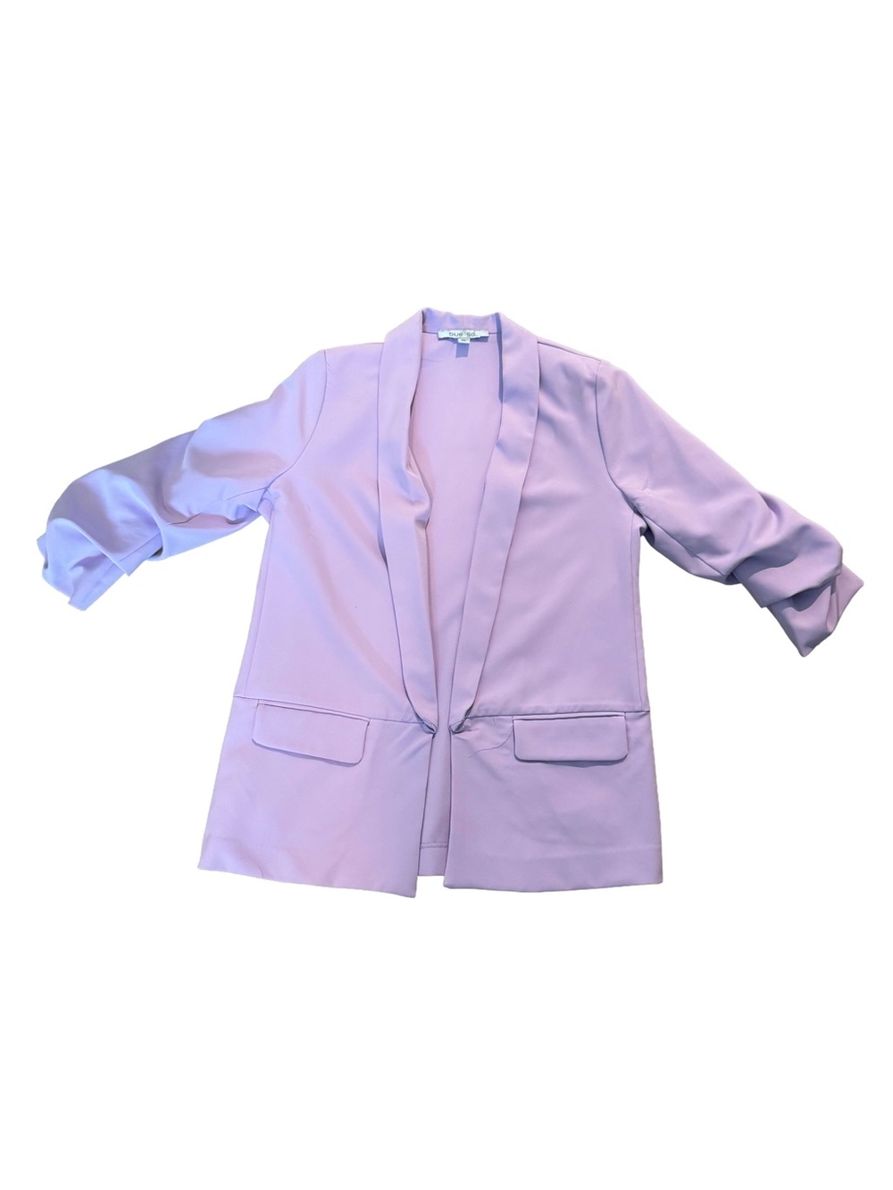 Lavender Open-Front Women's Blazer Jacket